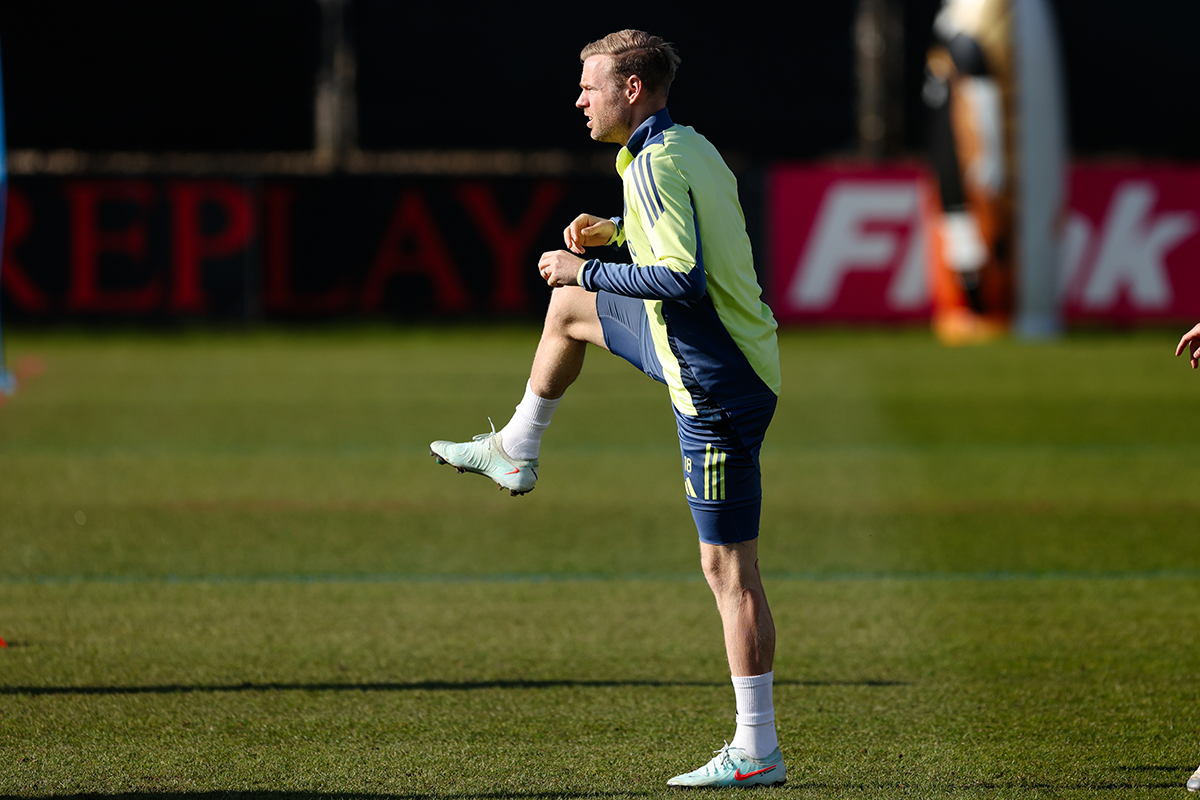 Training Ajax Frankfurt Klaassen
