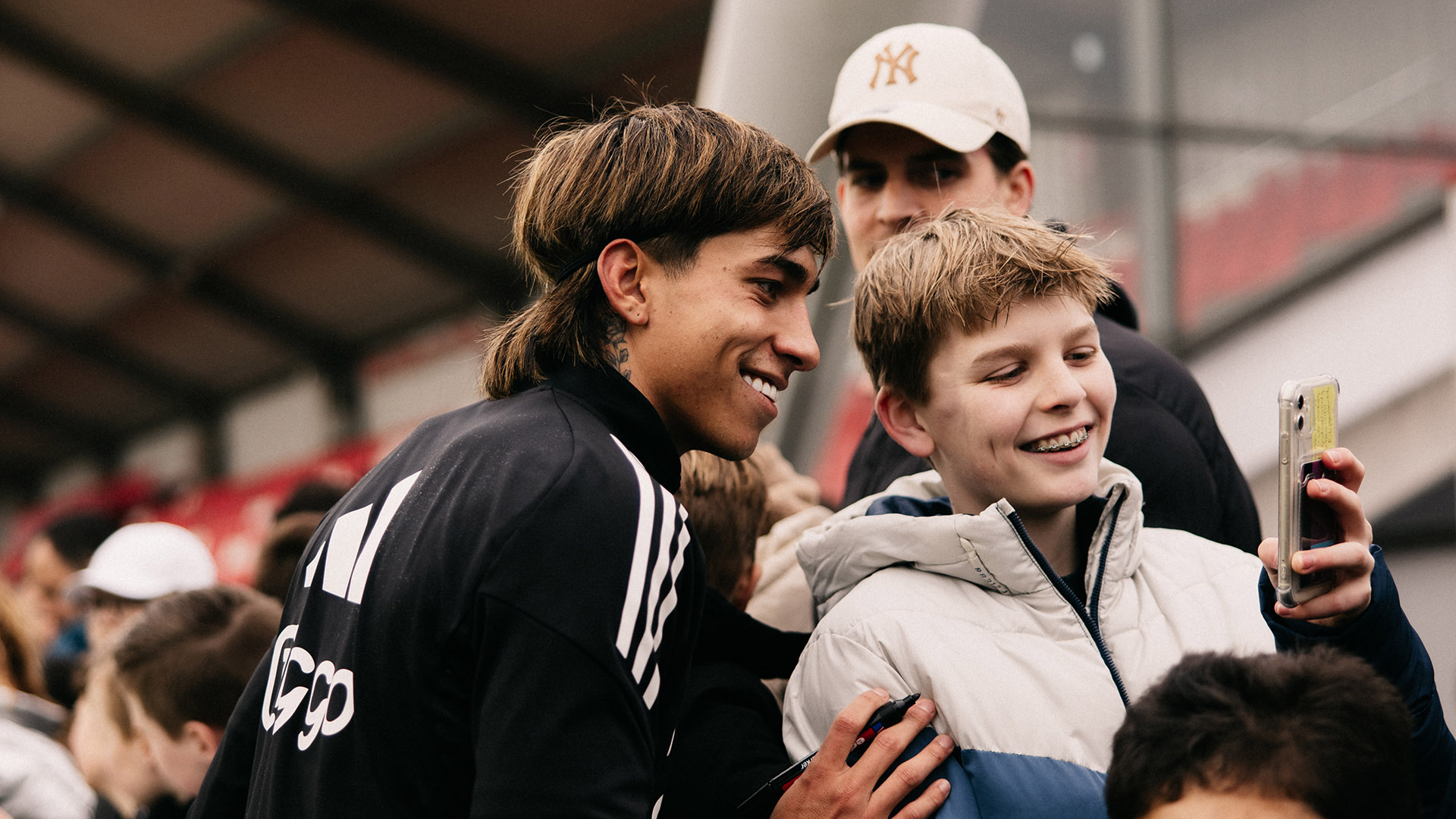 Dit was de volledige open training van Ajax