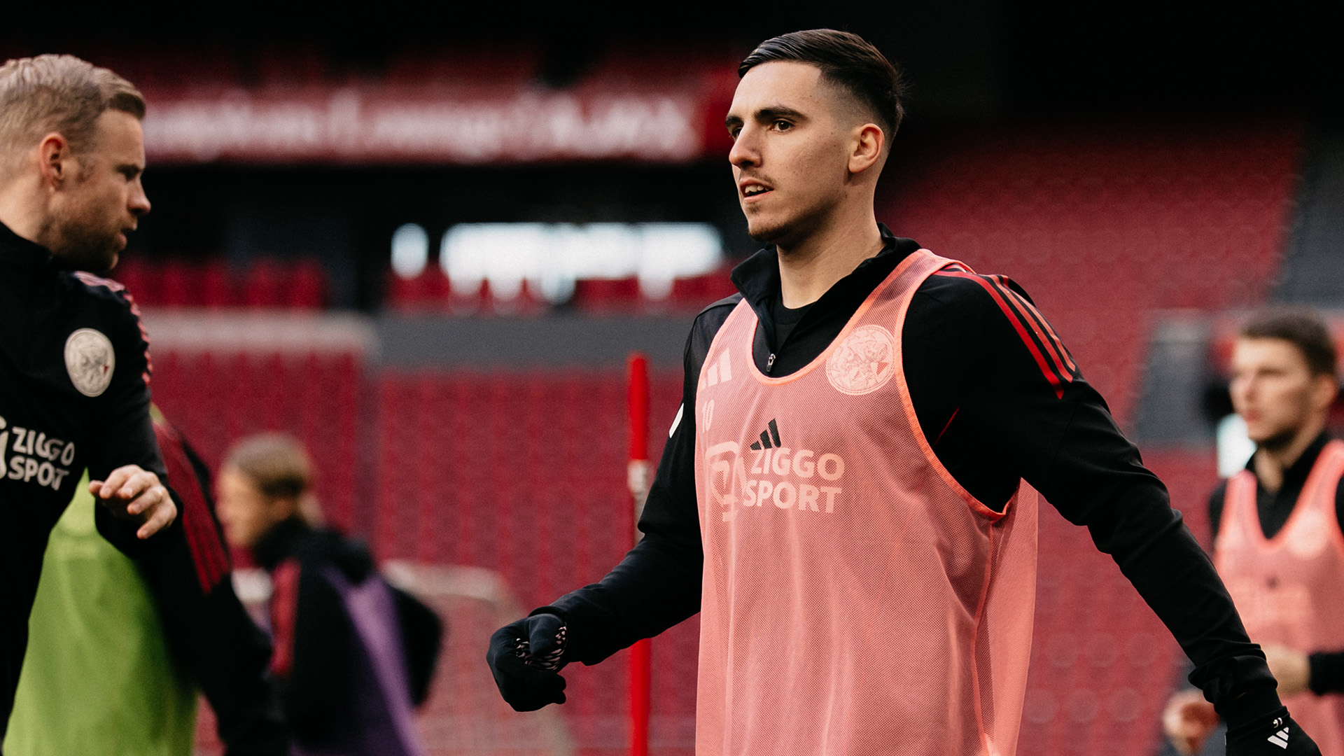 Laatste training richting Feyenoord