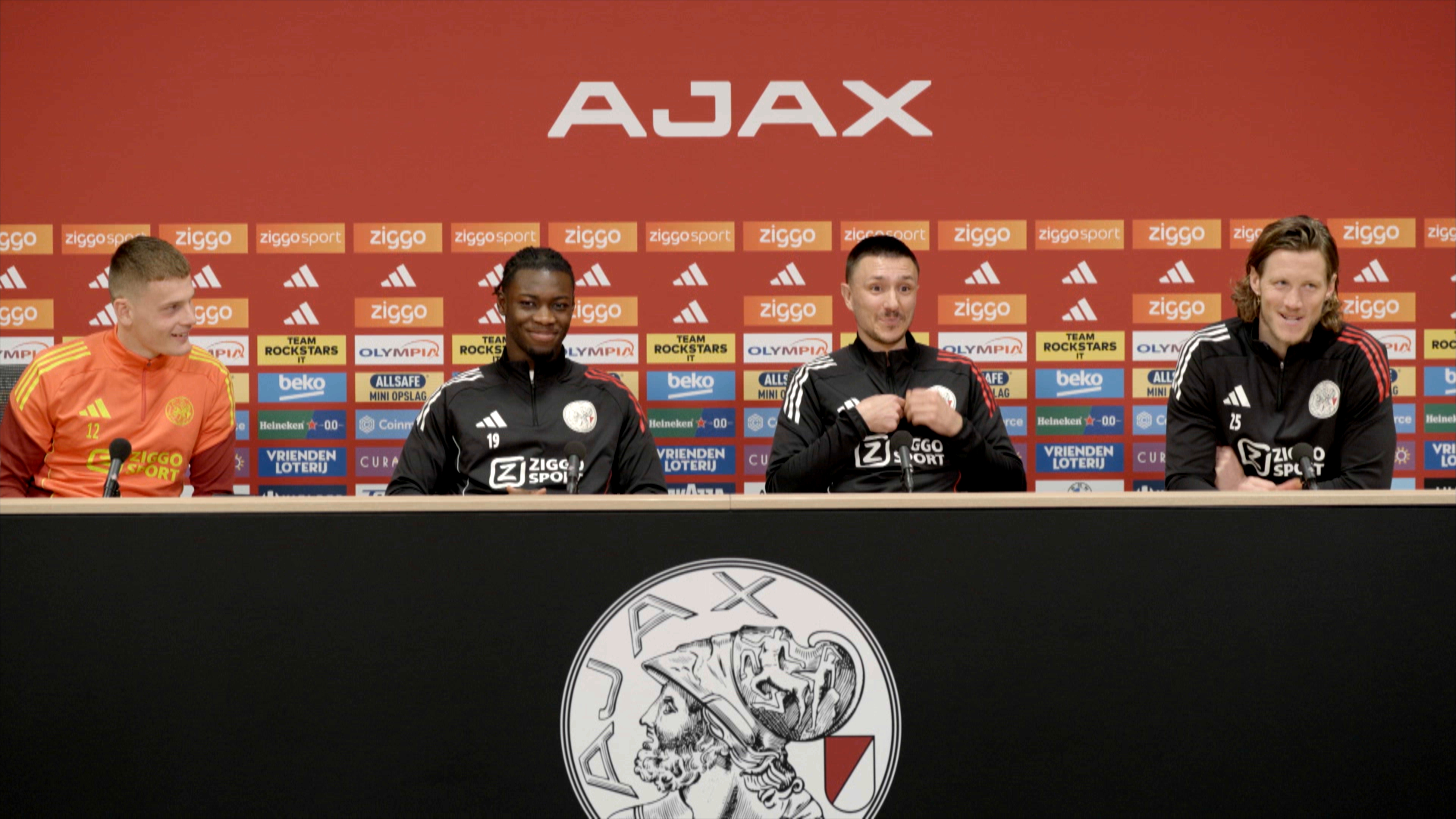 Ajax Kids Persco: 'Welke ploeggenoot verdient een eigen liedje?'
