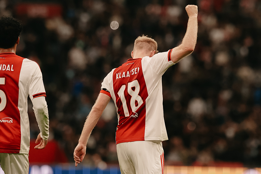 Klaassen Vuist Na Goal