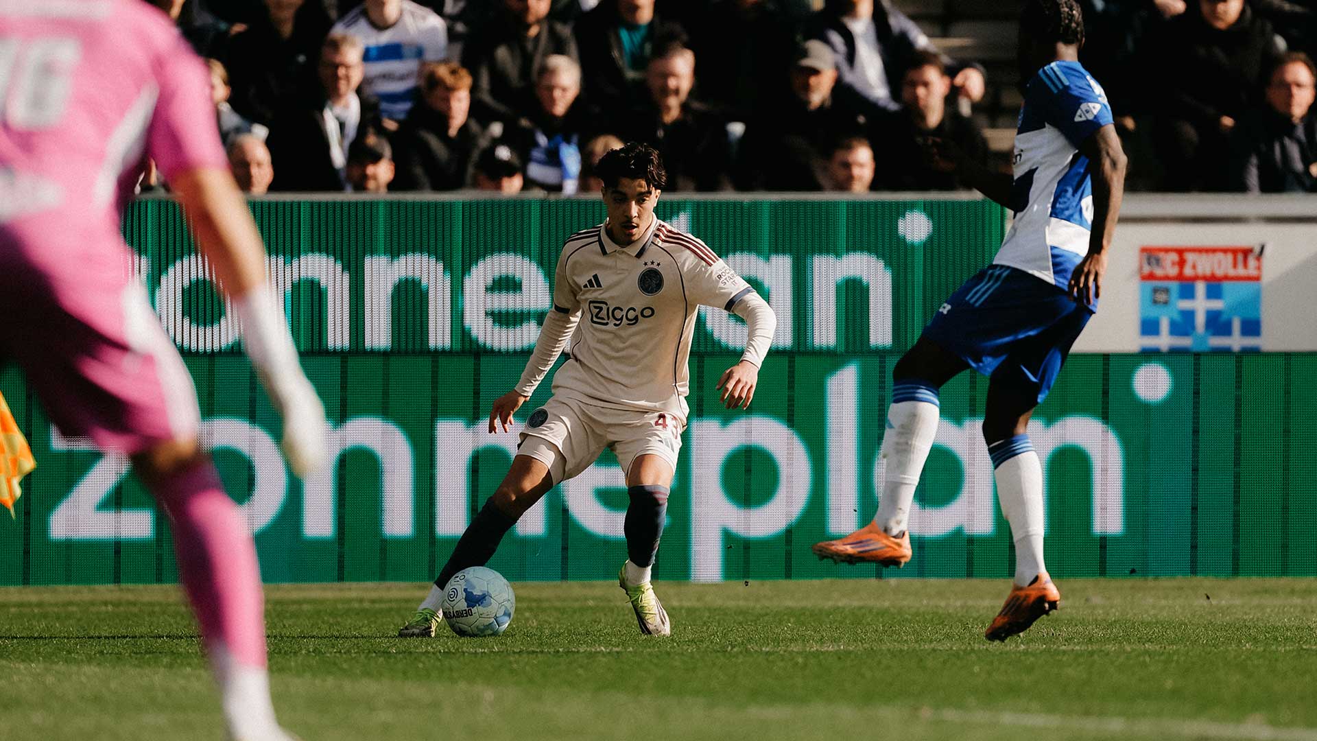 Geen goals bij PEC Zwolle - Ajax